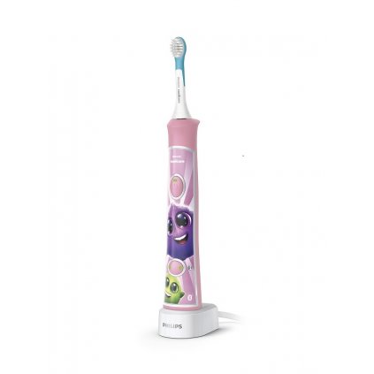 PHILIPS Zubná kefka pre deti elektrická Sonicare ružová s bluetooth HX6352/42