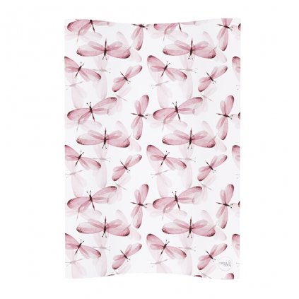CEBA Podložka prebaľovacia 2-hranná mäkká COSY (50x70) Flora & Fauna Libelula