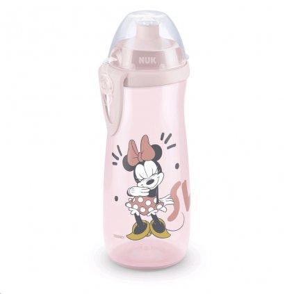 Detská fľaša NUK Sports Cup Disney Mickey 450 ml red