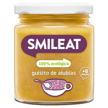 SMILEAT Organic príkrm Fazuľové ragú 230 g, 6m+