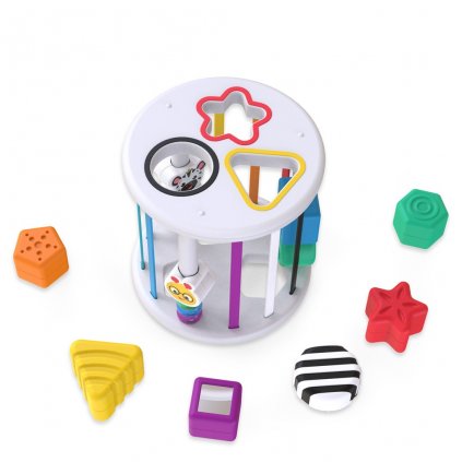 BABY EINSTEIN Hračka vkladačka multisenzorická Zen & Cal’s Playground™ 6m+