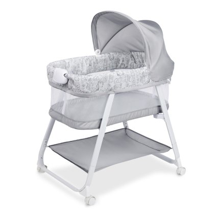 DISNEY BABY Postieľka s vibračnou jednotkou skladacia WINNIE THE POOH 0m+ do 7 kg