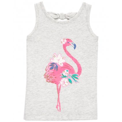 CARTER'S Tričko na ramienka Pink Flamingo dievča