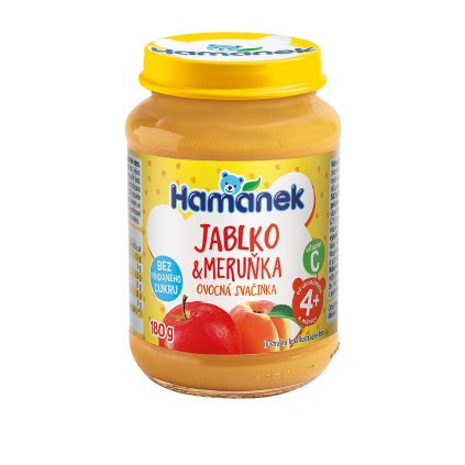 HAMÁNEK S marhuľami nesladené DIA 180 g