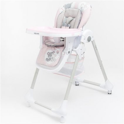 Jedálenská stolička Baby Mix Infant pink