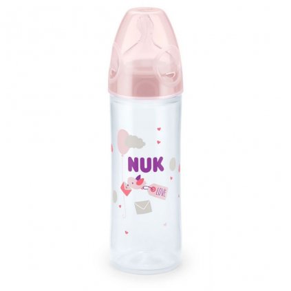 Dojčenská fľaša NUK LOVE 250 ml, 6-18 m