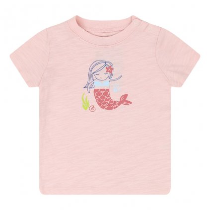 DIRKJE Tričko kr. rukáv ružová morská panna dievča