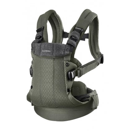 BABYBJÖRN Nosič Harmony Dark Green 3D mesh, do 15 kg