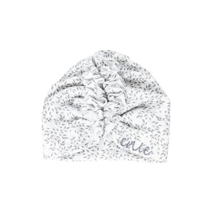 ENIE BABY Čiapka detská turban Grey Leaves Uni