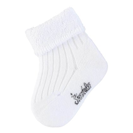 STERNTALER Ponožky froté biela uni