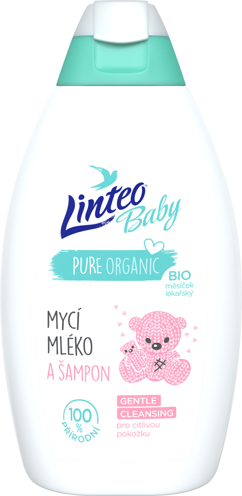 LINTEOBABY LINTEO BABY Detské umývacie mlieko Baby 425 ml