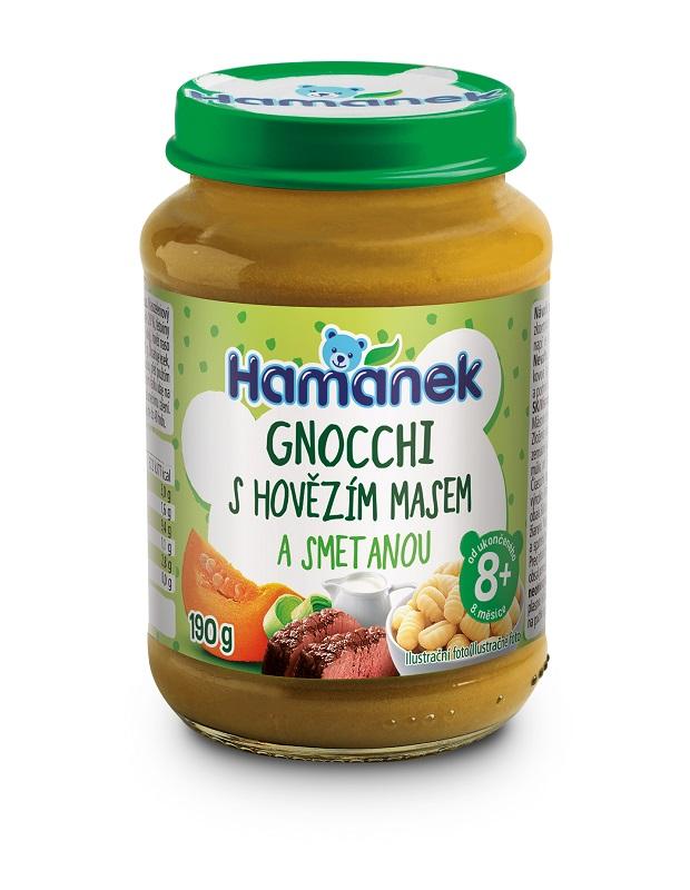 HAMANEK HAMÁNEK Gnocchi s hovädzím mäsom v smotanovej omáčke 190 g