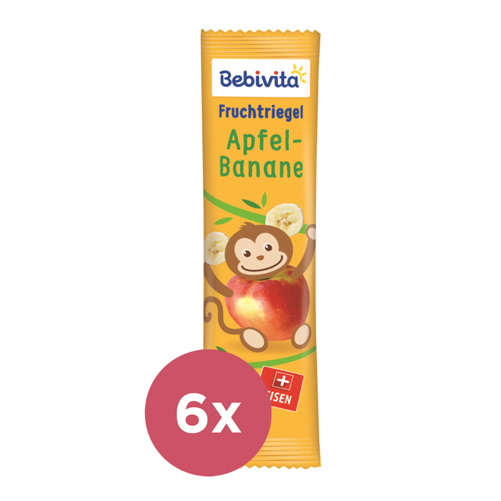 6x BEBIVITA Oblátka Jablko-Banán 25 g