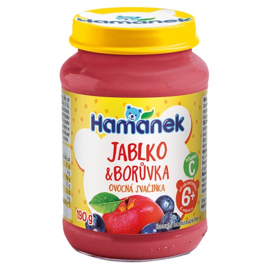 HAMANEK HAMÁNEK S čučoriedkami 190 g