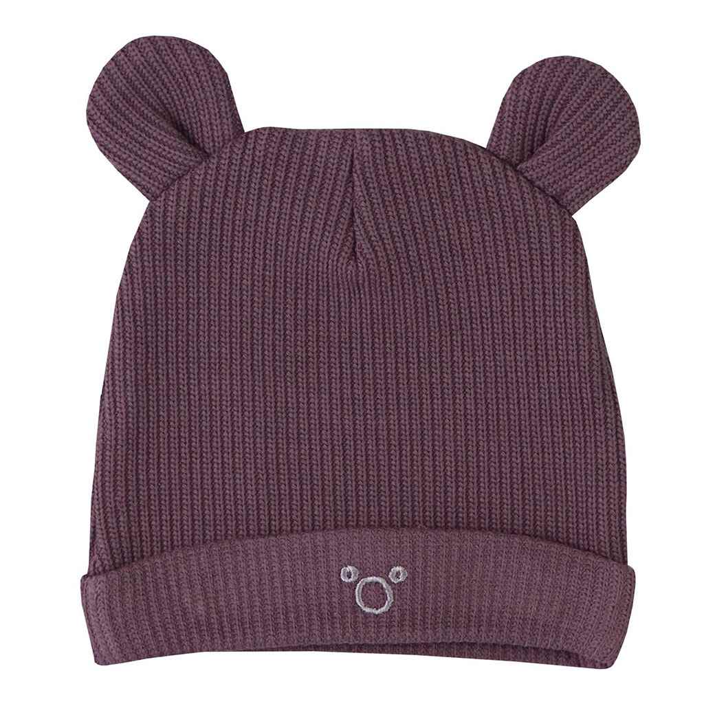 Dojčenská čiapočka Koala Pure purple Farba: Fialová, Veľkosť: 62 (3-6m)