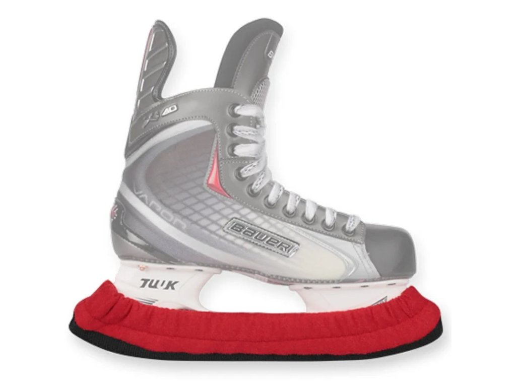 Červené chrániče hokejových nožov Tuff Terry TronX