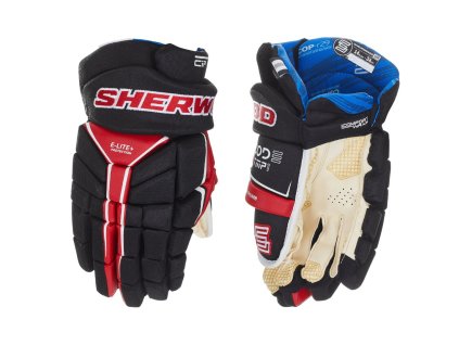 Handschuhe Sherwood Code TMP 1 SR (schwarz/rot/weiß)