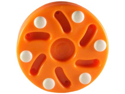 Oranžový hokejový in-line puk S10 TronX