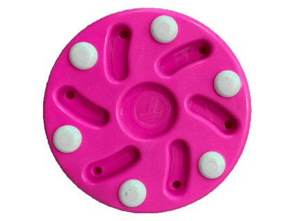 Růžový hokejový in-line puk S10 TronX