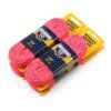 Lacci in tessuto rosa Howies