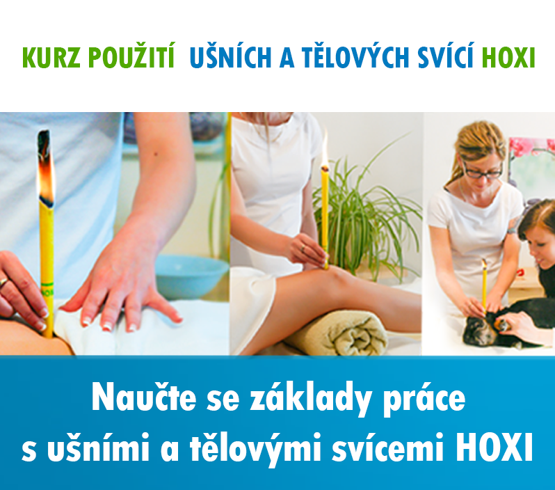 Kurz použití ušních a tělových svící Hoxi
