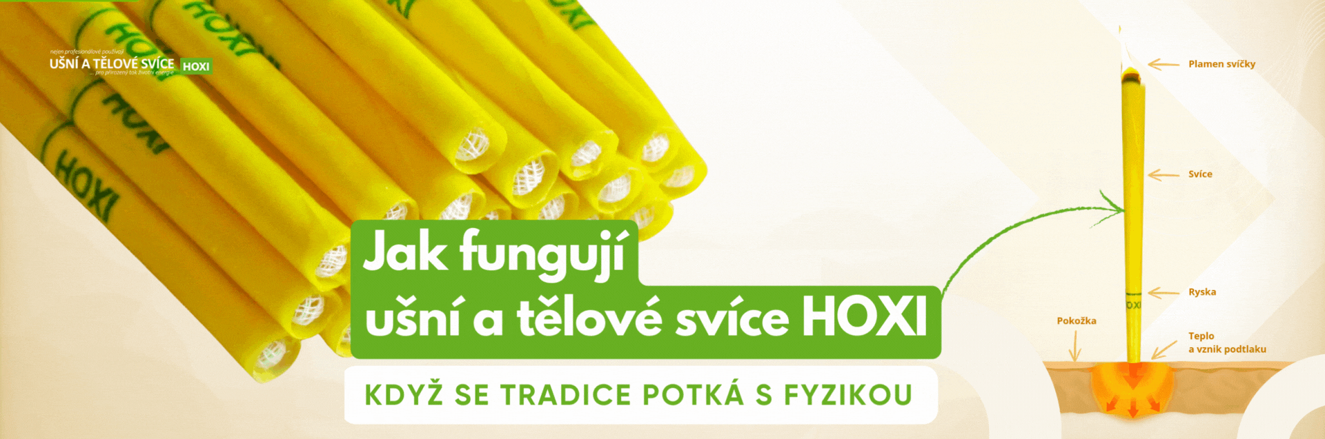 Jak fungují ušní a tělové svíce