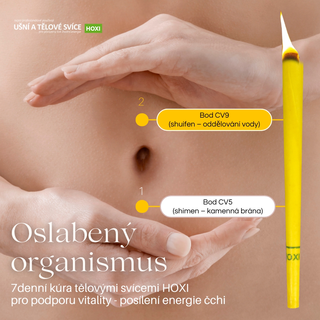 7denní kúra tělovými svícemi pro podporu vitality