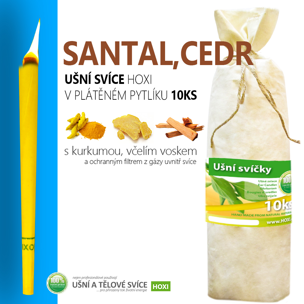 HOXI--usni-svice-SANTAL-CEDR-v-platenem-pytliku-10ks---002