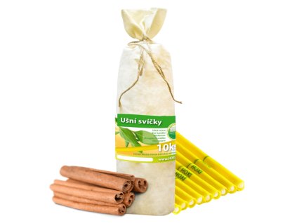 Usni svice HOXI Skorice 10ks v pytliku ECO 01