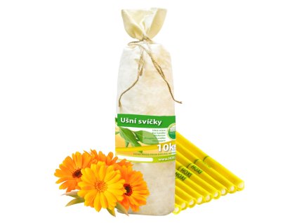 Usni svice HOXI Mesicek 10ks v pytliku ECO 01