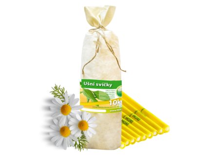Usni svice HOXI Hermanek 10ks v pytliku ECO 01