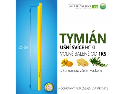 HOXI usni svice TYMIAN volně balené 01