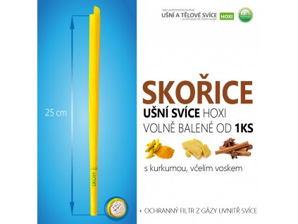 HOXI usni svice SKORICE volně balené 01