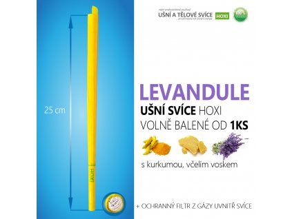 HOXI usni svice LEVANDULE volně balené 01