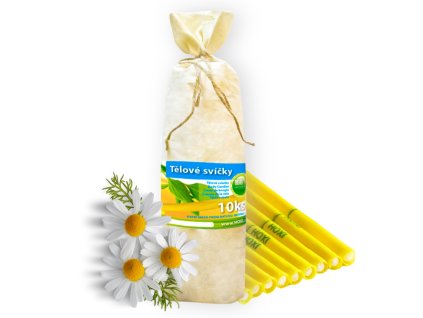 Telove svice HOXI Hermanek 10ks v pytliku eko 1