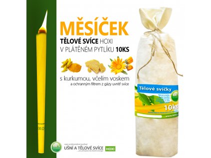 HOXI telove svice MESICEK v platenem pytliku 10ks 002