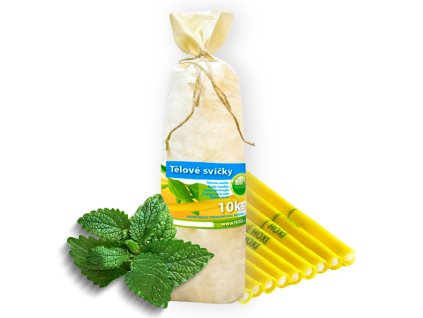 Telove svice HOXI Medunka 10ks v pytliku eko 1.