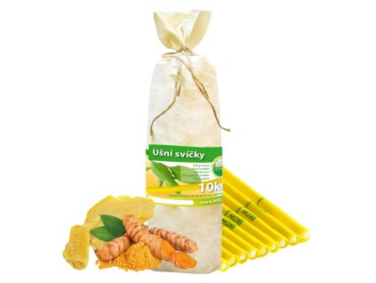 Usni svice HOXI Nature 10ks v pytliku ECO 01