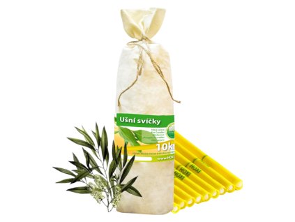 Usni svice HOXI Tea tree 10ks v pytliku ECO 01
