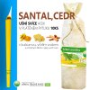 HOXI usni svice SANTAL CEDR v platenem pytliku 10ks 002
