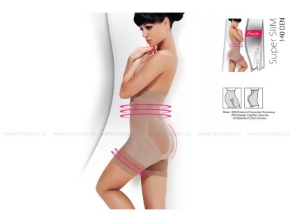 Super Slim 140DEN  Stahující kalhotky pro zeštíhlení postavy -14