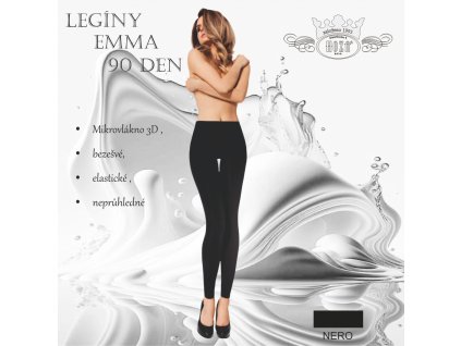 Emma legíny s pozadím