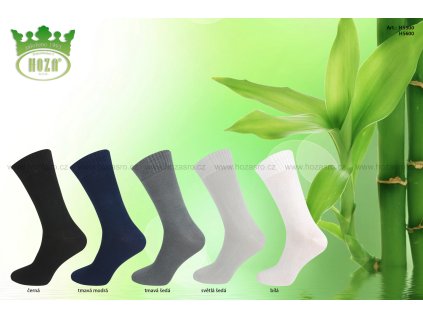 Pánské antibakteriální bambusové ponožky HOZA - H5500