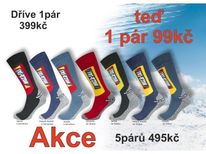 Dámské HOZA SKI - od 99kč- zimní lyžařské podkolenky - H205