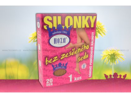 Punčochové kalhoty HOZA - Nikola bez sedu, 20 DEN - D11