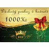 Dárkový poukaz v hodnotě 1000 Kč - DP-1000