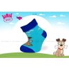 Kojenecké ponožky FROTÉ- pejsek s ABS - H252 od 69kč