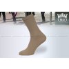 Dámské ponožky s elastanem - hnědý mix - H003-A