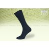 Pánské ponožky hladké, 100% bavlna - tmavý mix - H012