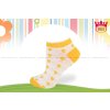 Dětské kotníkové ponožky se srdíčky - H1000